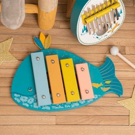 Piano à pouces Kalimba " le Voyage d'Olga"- Moulin Roty