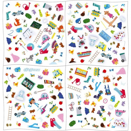 Cherche et trouve Les lettres - Jeu de société enfant - Janod