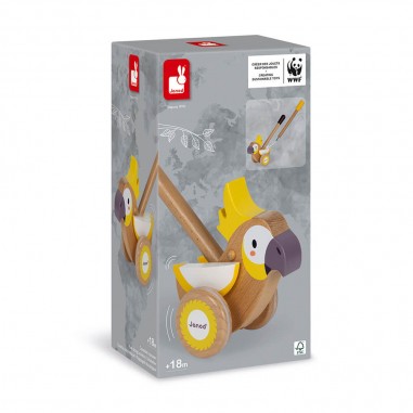 Cacatoes à pousser Wwf - un jeu - Janod