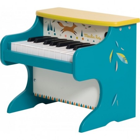 Piano électrique en bois pour enfant "Le Voyage d'Olga" - Moulin Roty