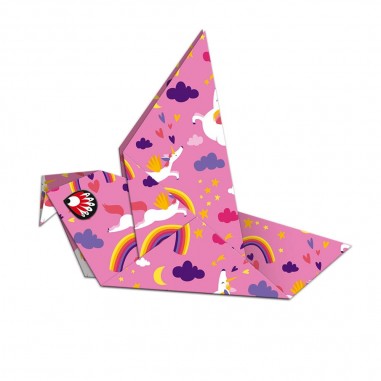 Activités manuelles pour enfant - Kit création origami animaux papier - Janod