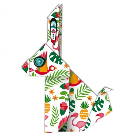 Activités manuelles pour enfant - Kit création origami animaux papier - Janod