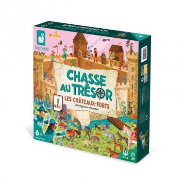 Jeu chasse au trésor - Jeu de société Châteaux Forts pour enfant - Janod