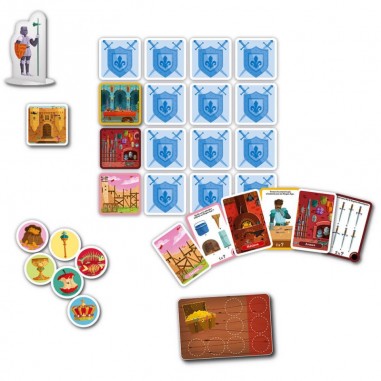 Jeu chasse au trésor - Jeu de société Châteaux Forts pour enfant - Janod