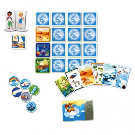 Jeu chasse au trésor - Jeu de société découverte du monde enfant - Janod