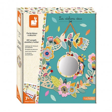 Activités manuelles pour enfant - Création porte-bijoux en bois - Janod