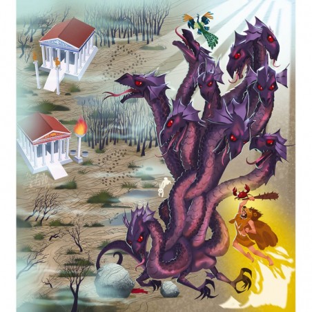 Jeu chasse au trésor - Jeu de société Mythologie pour enfant - Janod