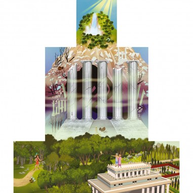 Jeu chasse au trésor - Jeu de société Mythologie pour enfant - Janod