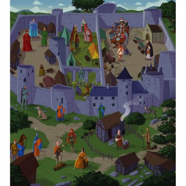 Jeu chasse au trésor - Jeu de société Histoire pour enfant - Janod