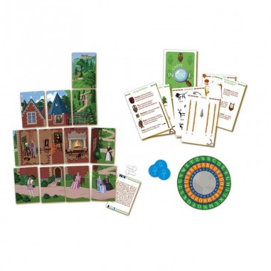 Jeu chasse au trésor - Jeu de société Histoire pour enfant - Janod