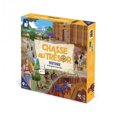 Jeu chasse au trésor - Jeu de société Histoire pour enfant - Janod