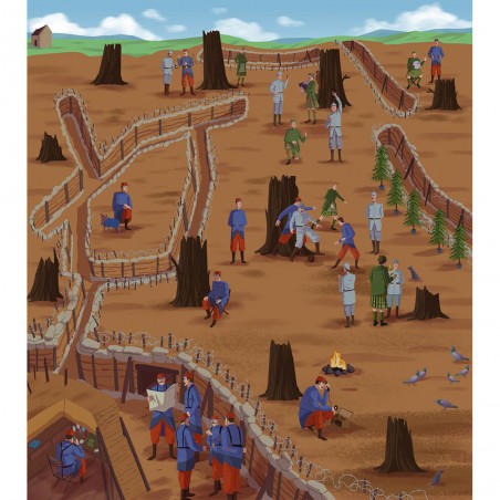 Jeu chasse au trésor - Jeu de société Histoire pour enfant - Janod