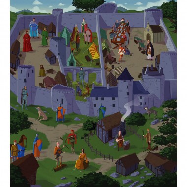 Jeu chasse au trésor - Jeu de société Histoire pour enfant - Janod