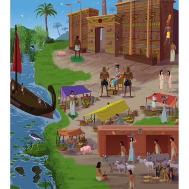 Jeu chasse au trésor - Jeu de société Histoire pour enfant - Janod