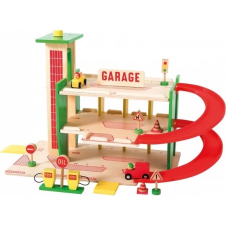 Garage en bois jouet - Dans la Ville - Moulin Roty