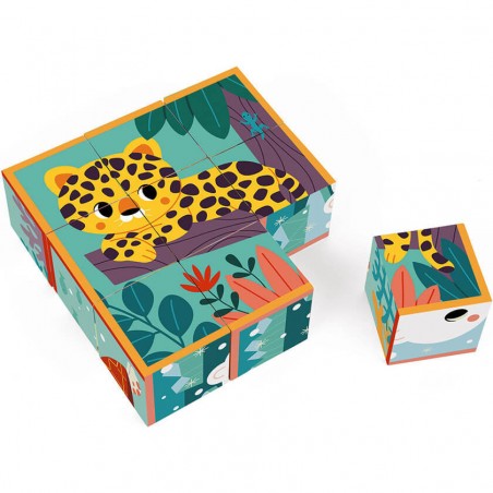Cubes Animaux Wwf - Un jeu - Janod