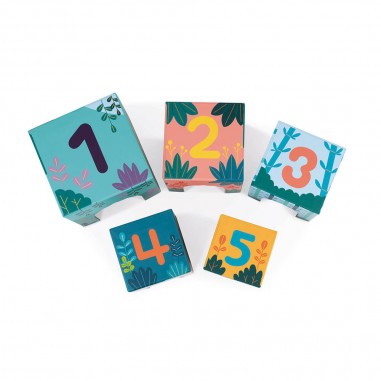 Pyramide et figurines Animaux Wwf - Un jeu - Janod