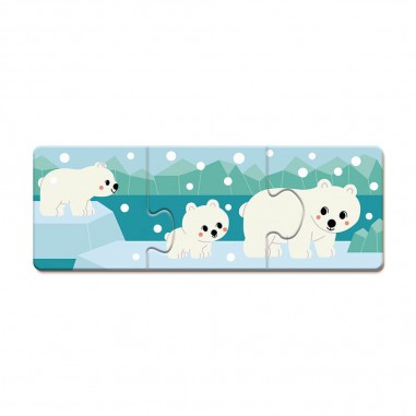 Puzzle Animaux 30 pièces Wwf - Un jeu - Janod