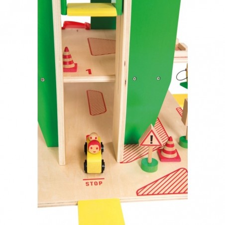 Garage en bois jouet - Dans la Ville - Moulin Roty