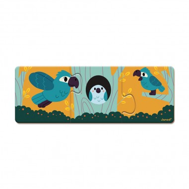 Puzzle Animaux 30 pièces Wwf - Un jeu - Janod