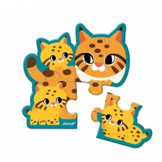 Puzzles évolutifs Animaux Wwf - Un jeu - Janod 2