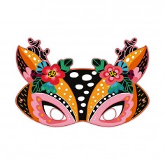 Scratch Art Masques et Lunettes Animaux : Loisirs créatifs - Janod 2