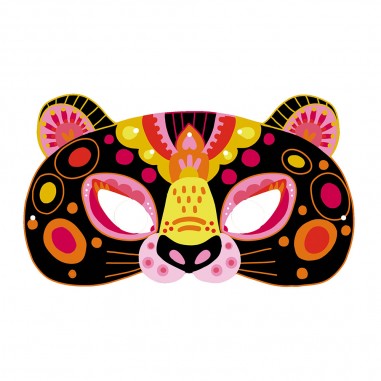 Scratch Art Masques et Lunettes Animaux : Loisirs créatifs - Janod