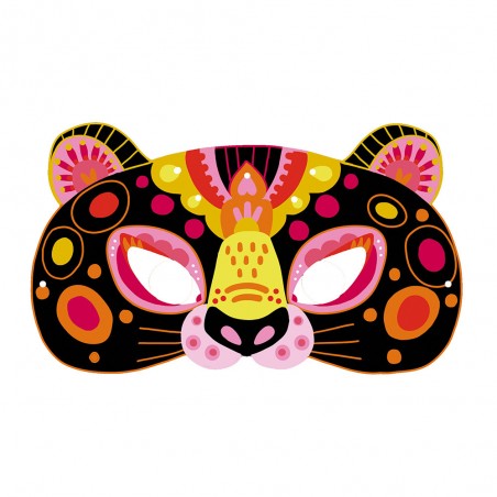 Scratch Art Masques et Lunettes Animaux : Loisirs créatifs - Janod