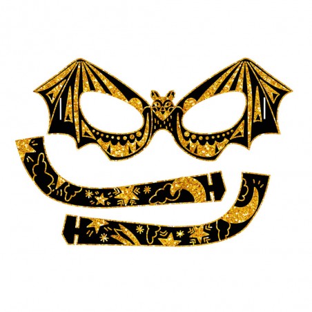 Scratch Art Masques et Lunettes Animaux : Loisirs créatifs - Janod