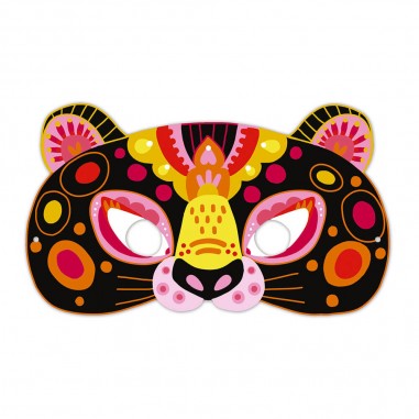 Scratch Art Masques et Lunettes Animaux : Loisirs créatifs - Janod