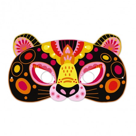 Scratch Art Masques et Lunettes Animaux : Loisirs créatifs - Janod