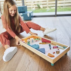 Flipper en bois - Jeu d'adresse rétro pour enfant dès 5 ans - Janod 2