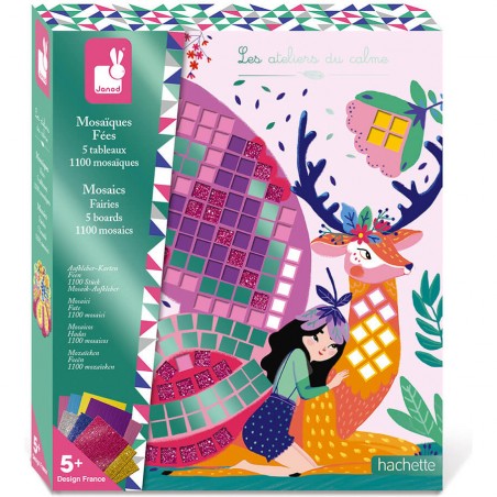Kit Créatif Mosaïques Fées - Un jeu - Janod