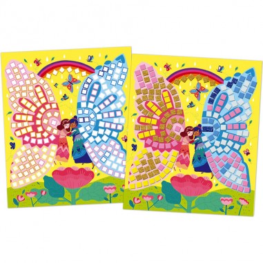 Kit Créatif Mosaïques Fées - Un jeu - Janod