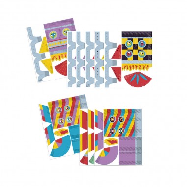 Fusées en papier à créer - Les ateliers du calme - Janod