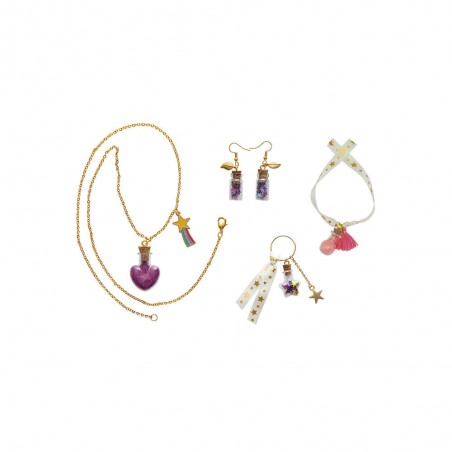 Kit créatif : 4 bijoux fioles de fées a créer - Janod