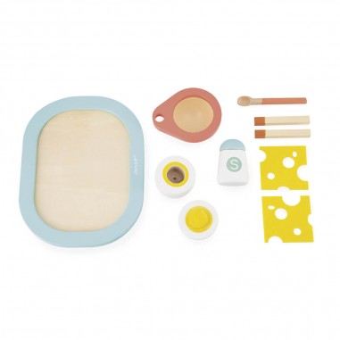 Coquetier enfant - Coquetier en bois, accessoires cuisine enfant - Janod
