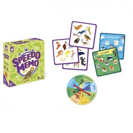 Jeu de société - Jeu de société enfant 6 ans, jeu de memo - Janod