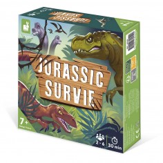 Jeu de cartes - Jurassic Survie - Janod