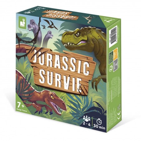 Jeu de société - Jeu de société enfant 7 ans dinosaures - Janod