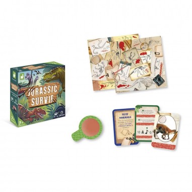 Jeu de société - Jeu de société enfant 7 ans dinosaures - Janod