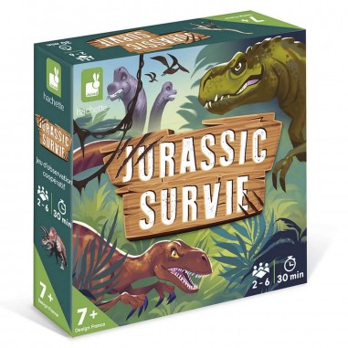 Jeu de société - Jeu de société enfant 7 ans dinosaures - Janod