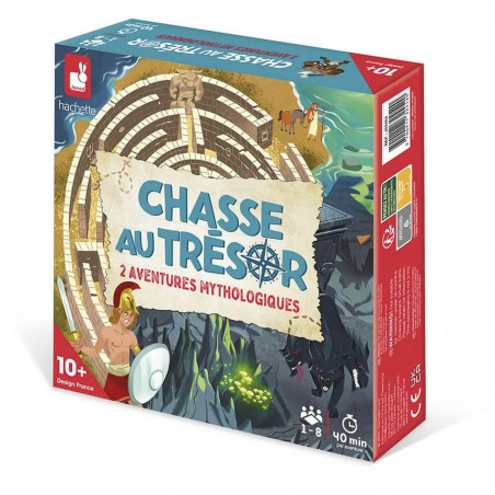 Jeu de société enfant 10 ans - Chasse au trésor - Janod