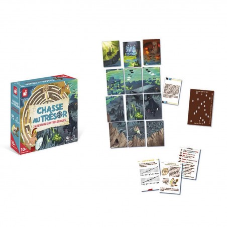 Jeu de société enfant 10 ans - Chasse au trésor - Janod
