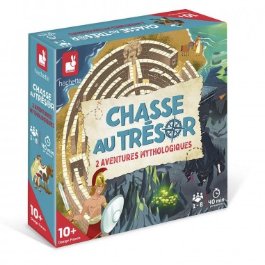 Jeu de société enfant 10 ans - Chasse au trésor - Janod
