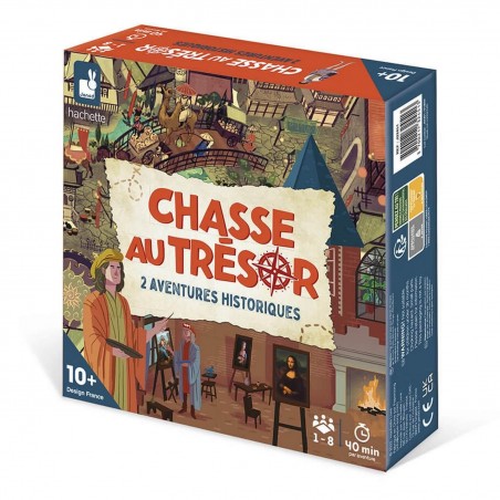 Jeu de société enfant 10 ans - Chasse au trésor - Janod