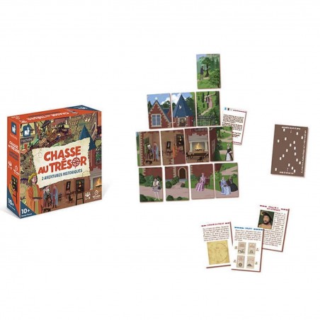 Jeu de société enfant 10 ans - Chasse au trésor - Janod