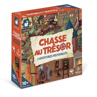Jeu de société enfant 10 ans - Chasse au trésor - Janod