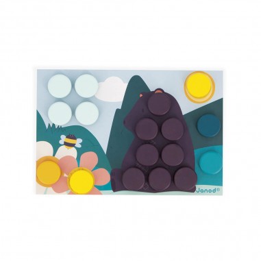 Loisirs créatif enfant - Jouet éveil, mosaïque - Janod