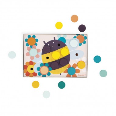 Loisirs créatif enfant - Jouet éveil, mosaïque - Janod